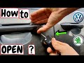 Car Keys: How to open VW with dead battery?🚖{without REMOTE}🔑How to use emergency key?