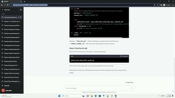 Get exact youtuber subscriber count with youtube api python