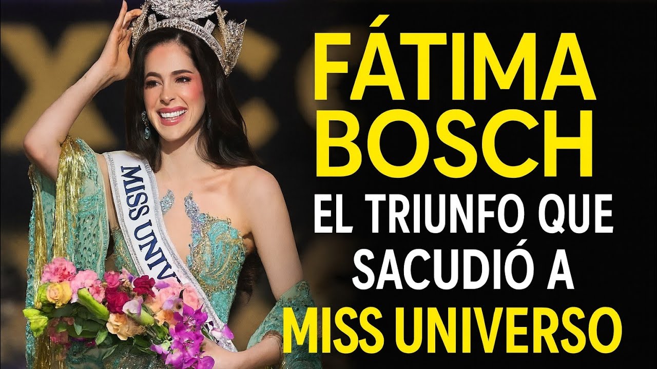 Fátima Bosch, la Mexicana que conquistó a Miss Universo 