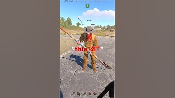 *WHOLESOME* NOOB gets GEARED in Outpost🔥💀#rust #shorts