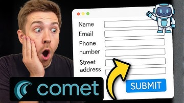 AI Comet Browser - Fill Out Complex Forms EASILY!