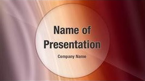 Abstract Circle PowerPoint Video Template Backgrounds - DigitalOfficePro #01085V