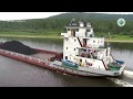 Доставка грузов по реке Лене для нужд АК АЛРОСА