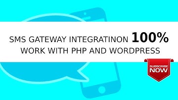 ALL SMS API Gateway Integrate in  Wordpress and PHP 100% WORK