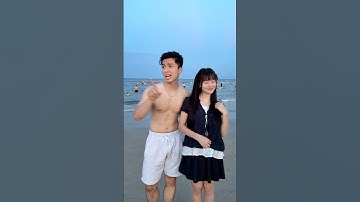 Hoàng Hôn | Đu Trend Nhắm Mắt Yêu Luôn Ở Biển #Shorts