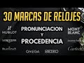 Pronunciación Y Origen De 30 De Las Marcas Relojeras Más Grandes Y Famosas - El Relojero MX