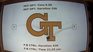 Georgia Tech Robotarium Exp. #2: Online Differential Dynamic Programming (DDP)
