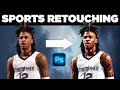 Photo Retouching For Sports Like A Boss! | Photoshop | Cal So Scoped