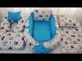 Babynest Seti baby nest #sürprizyastık #oyunyuvası #pusetörtüsü #emzirmeönlüğü #babynesttutorial