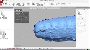 Reverse Engineering Artificial Worm in Geomagic Design X - Timelapse