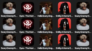 Scary Granny Nun, Eyes The Horror,Hello Scary Neighbor, Entity a Horror Mobile Game ASMR iOS,Android screenshot 5