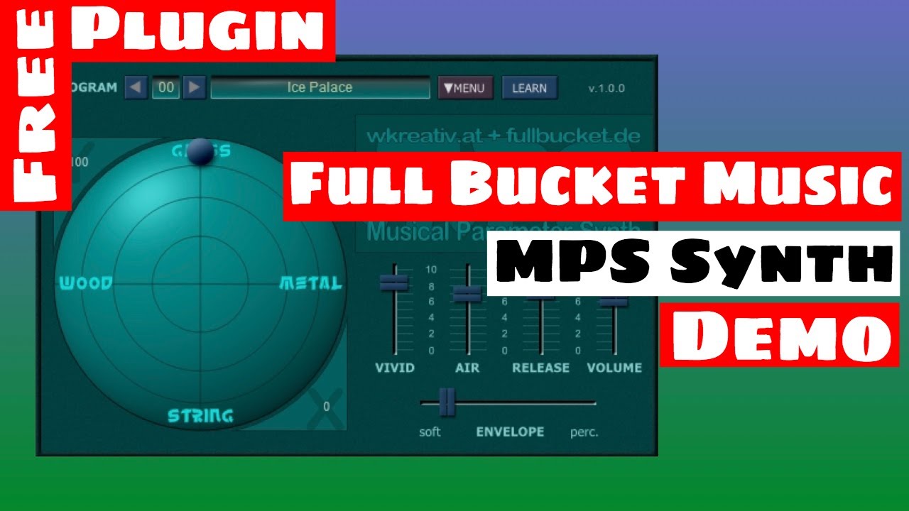 A FREE Synthesizer With A Fresh Concept - Full Bucket Music MPS Demo | SYNTH ANATOMY