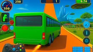クレイジーバスメガランプチャレンジシミュレーター screenshot 5
