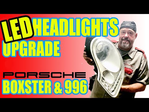 Porsche Boxster 986 Carrera 911 996 LED Headlight Conversion Update  and Bulb Replacement