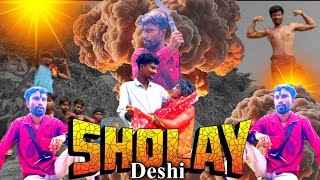 Deshi Sholay Comedy Video Sholay Movie Comedy Junction No 1