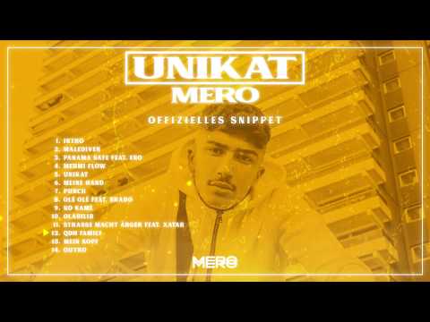 MERO - Unikat (Official Album Snippet)