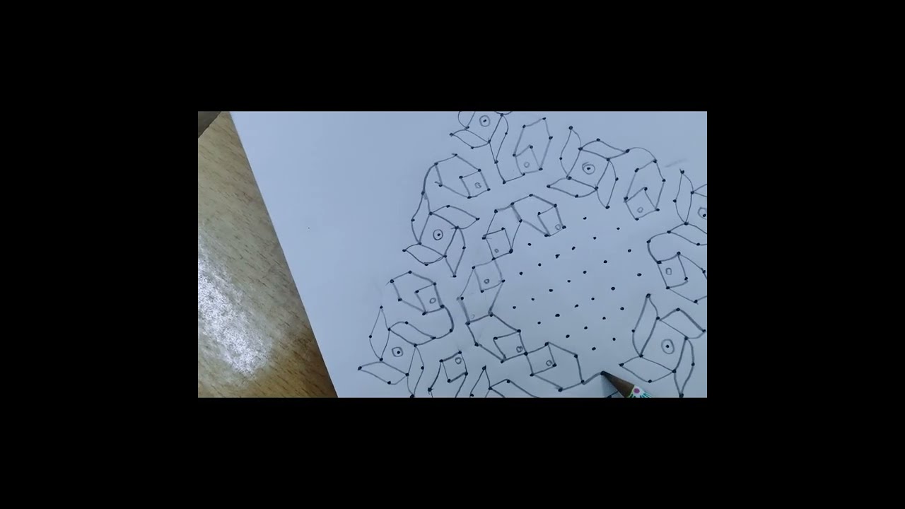 21*1  dots kanaga, s rangoli |||big rangoli