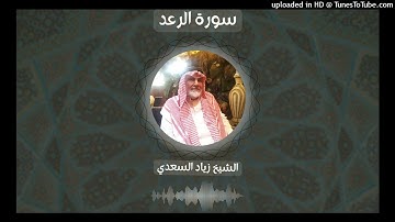سورة الرعد - الشيخ زياد السعدي - من صلاة تهجد رمضان 2022