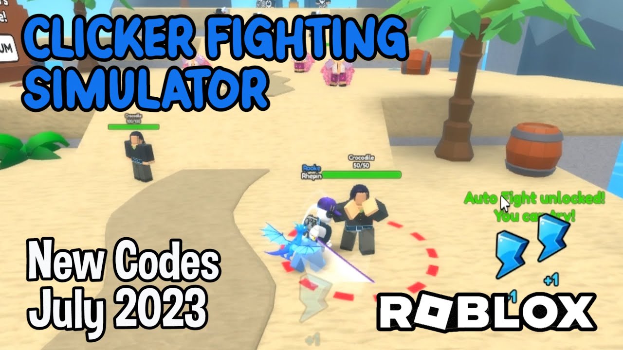 Roblox Clicker Fighting Simulator New Codes July 2023 