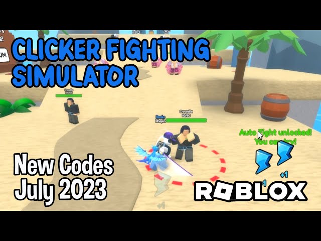 Roblox Clicker Fighting Simulator New Codes July 2023 