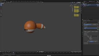 Rigging Ball and Tail in Blender Livestream