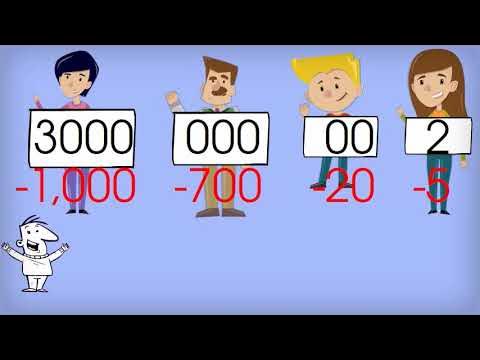 Subtraction, Borrowing, & Borrowing Across Zero - YouTube