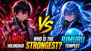 RIMURU TEMPEST vs ANOS VOLDIGOAD 🔥 Who Wins? Ultimate Anime Power Battle!
