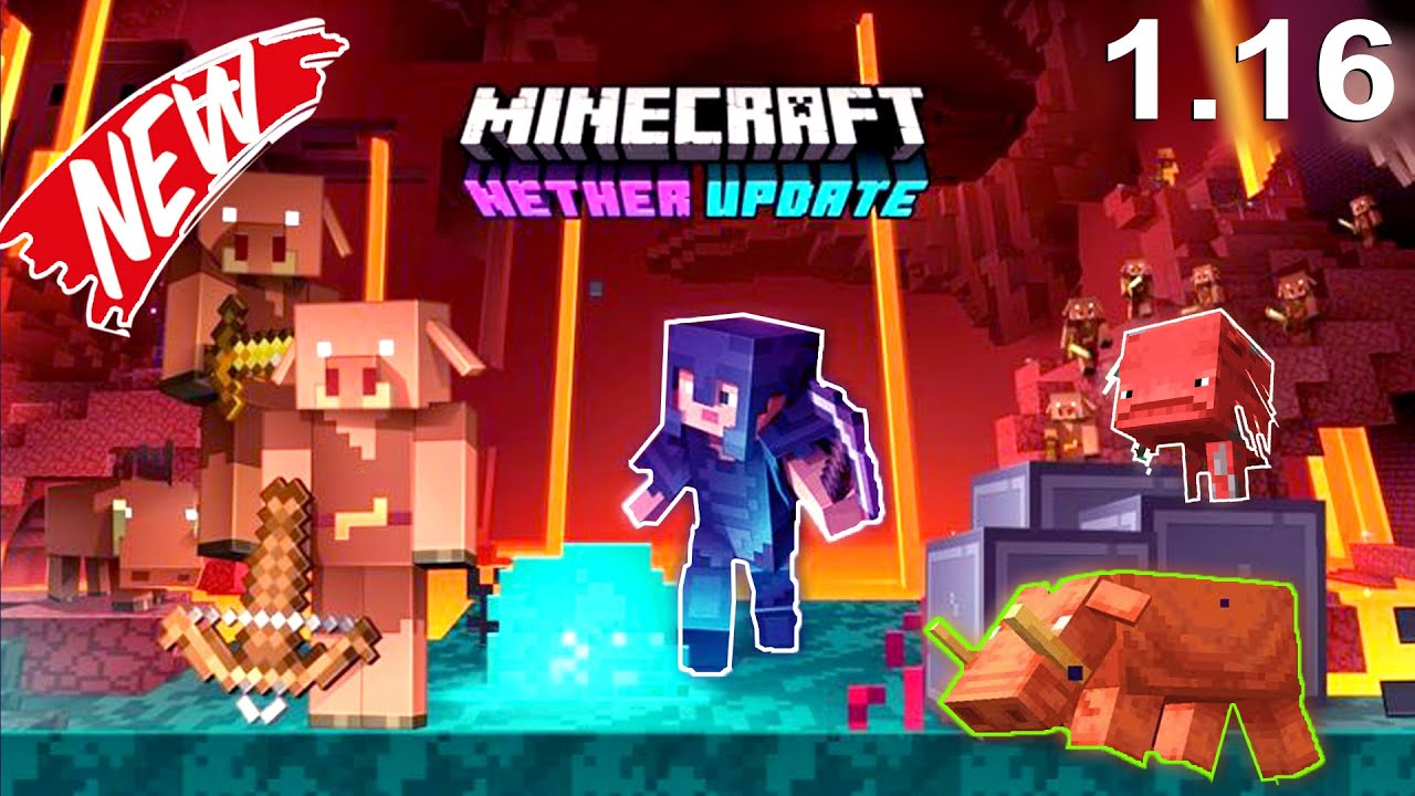 EVERYTHING IN THE MINECRAFT 1.16 NEW NETHER UPDATE! - YouTube