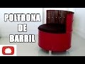 Como fazer Poltrona de barril #DIY | Na oficina - S02E25