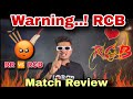 Rcb vs rr match review  virat kohli  butler  prakash rk