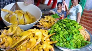 Hết hồn dĩa gỏi gà mái dầu da vàng trứng non chang mắm gừng, ăn ngon khỏi chê nhờ cách làm cực hay