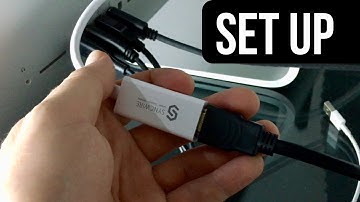 Syncwire Mini DisplayPort | Thunderbolt to HDMI 4k Adapter SetUp Manual Guide - Mac