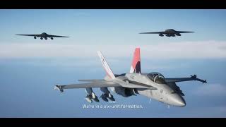 Ace Combat 8: Wings Of Theve - Sniders Top Base Cutscene