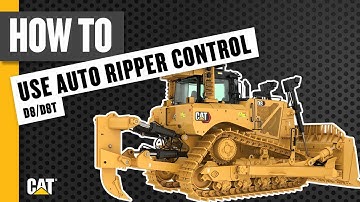 How to Use Automatic Ripper Control on Your Cat® D8/D8T