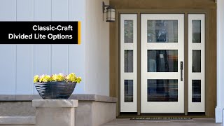 Therma-Tru’s Classic-Craft Collection: Divided Lite Options