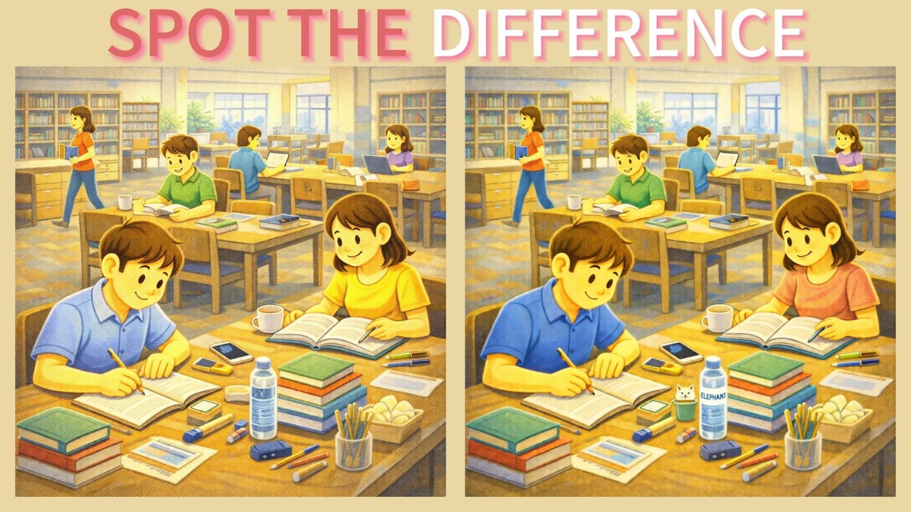 Spot the Difference (Episode 11)| Fun Brain Game to Boost Focus & Memory