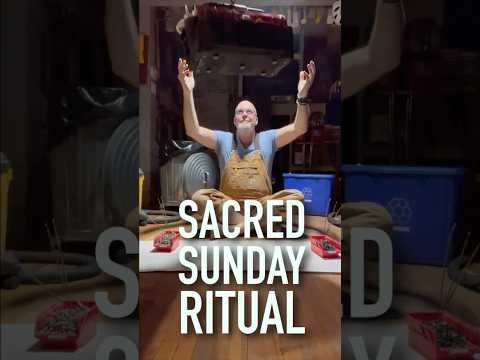The Sacred Sunday Ritual #diy #howto #tools #funny