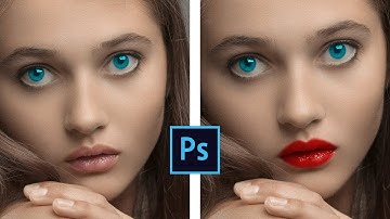 Lips Color Change Easily | Photoshop Tutorial