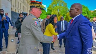 FELIX TSHISEKEDI TÊTE A TÊTE AVEC LE GÉNÉRAL DE L'ARMEE FRANÇAISE PRÊT POUR FRAPPER LE RWANDA🔥🔥🔥