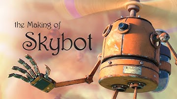 the Making of Skybot using Blender
