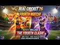 REAL CRICKET 26 | SRH vs KKR Thriller! 🔥 KKR Pulls Off Massive 125-Run Chase! | Custom League Day 4