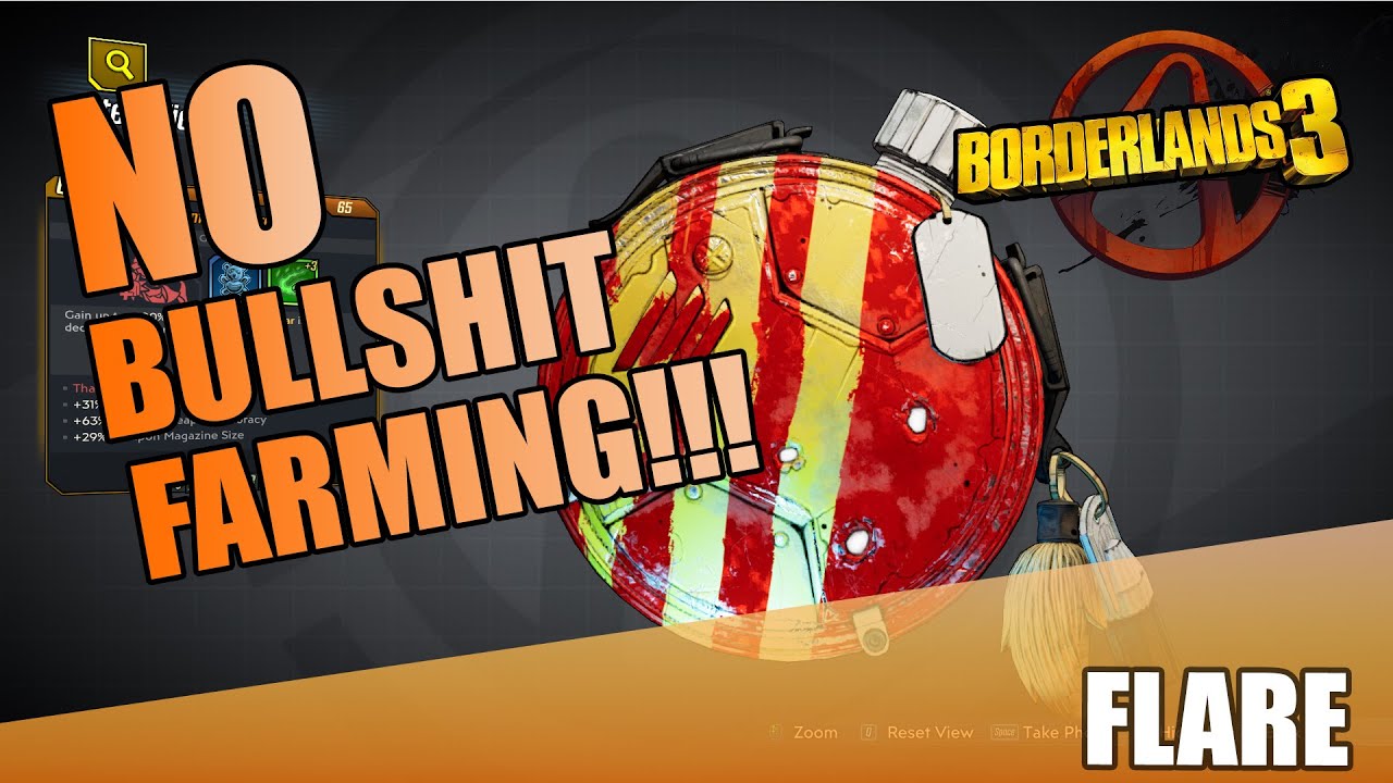 Borderlands 3 | Flare Guide | No Bull**** Farming