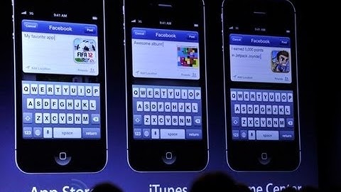 Facebook Integration Coming to iOS 6
