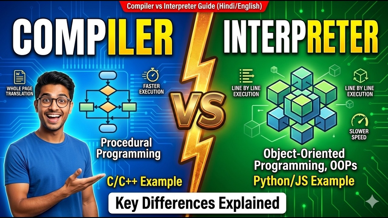 Compiler vs Interpreter | Difference Between Compiler and Interpreter # ...