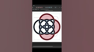 Drawing the Quaternary Knot in Affinity Designer #speedart #celticdesign