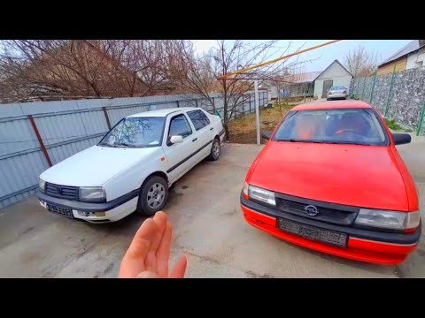 Сравнение двух автомобилей .Опель Вектра а 1.6 .1993г и Фольксваген  Вента двигатель ABU 1.6  1993г.
