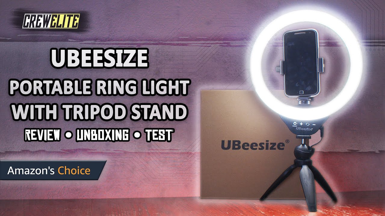 STREAMPLIFY RING LIGHT 10 | 10INCH/26CM | 3 COLOR TEMPERATURE MODES | 10  BRIGHTNESS LEVEL | ATTACHABLE SMARTPHONE HOLDER & CAMERA MOUNT | TRIPOD,  SMARTPHONE HOLDER & CAMERA MOUNT INCLUDED | SKU# LIGHT 10-USB-TP – DFESTORE