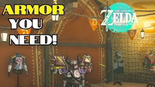 10 MUST HAVE Armor Sets in TOTK!