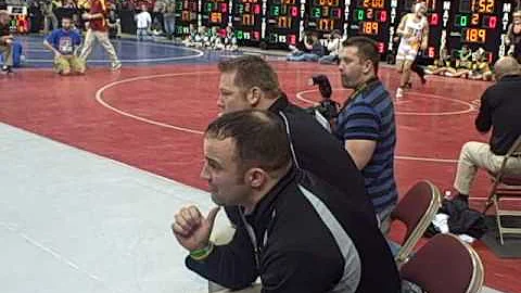 Western Dubuque Coach Cheers on His Team