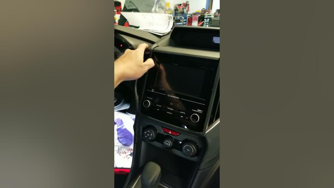 2018 Subaru Crosstrek Radio Removal - YouTube